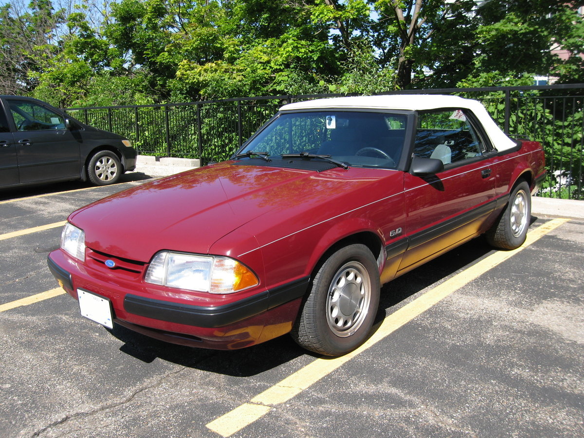1987 Ford mustang mpg #5