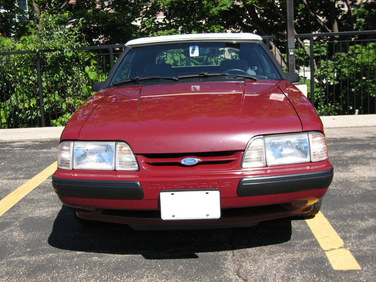 1987 Ford mustang mpg #7
