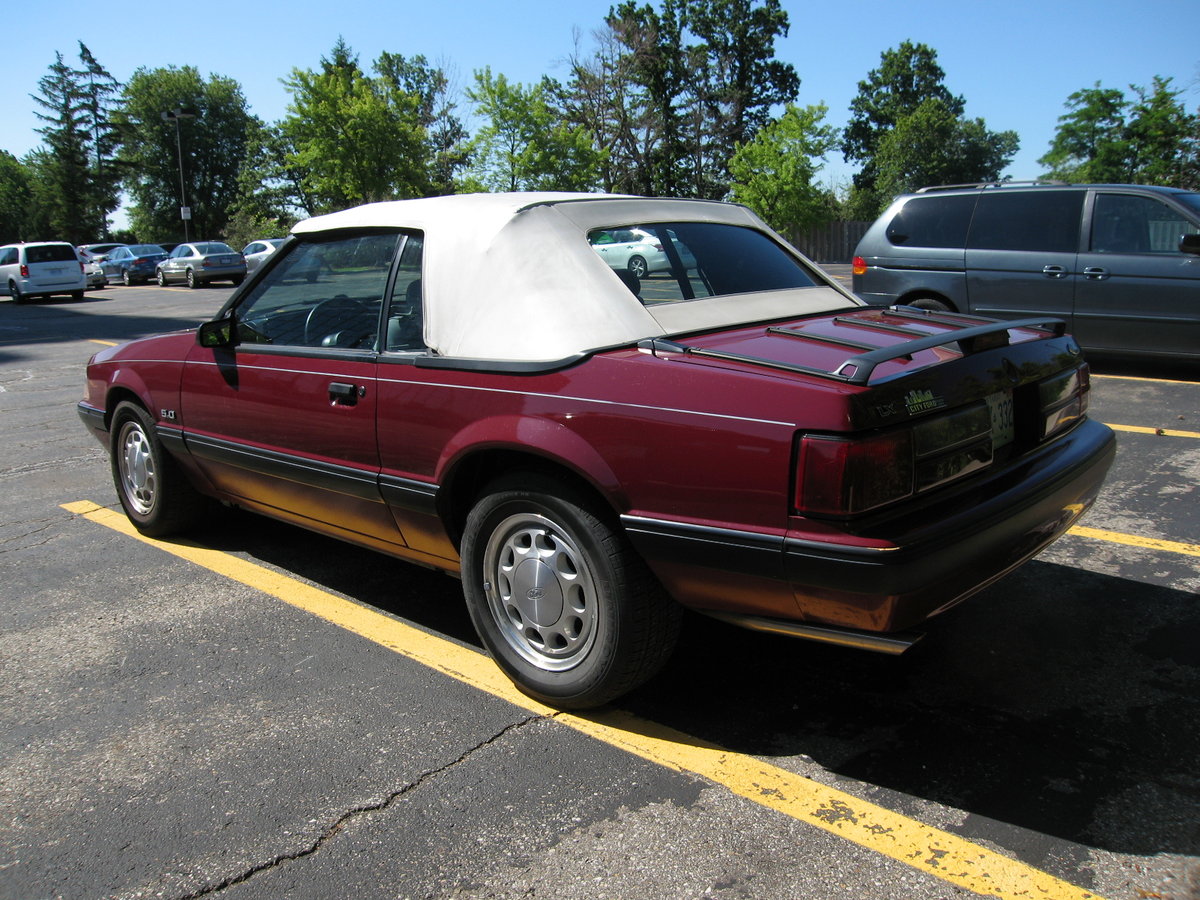 1987 Ford mustang convertible sale